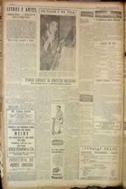 Página do jornal Correio do Ceará de junho de 1950