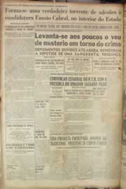 Página do jornal Correio do Ceará de junho de 1950