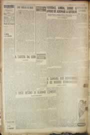 Página do jornal Correio do Ceará de junho de 1950