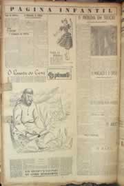 Página do jornal Correio do Ceará de junho de 1950