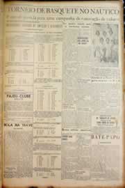 Página do jornal Correio do Ceará de junho de 1950