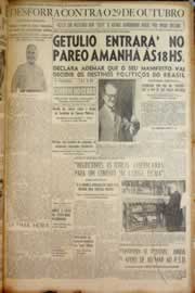 Página do jornal Correio do Ceará de junho de 1950