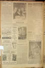 Página do jornal Correio do Ceará de junho de 1950