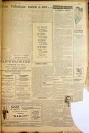 Página do jornal Correio do Ceará de junho de 1950