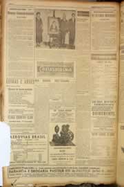 Página do jornal Correio do Ceará de junho de 1950