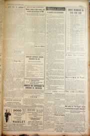 Página do jornal Correio do Ceará de junho de 1950
