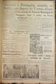 Página do jornal Correio do Ceará de junho de 1950