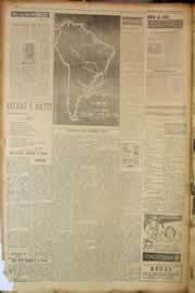 Página do jornal Correio do Ceará de junho de 1950