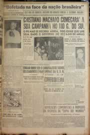 Página do jornal Correio do Ceará de junho de 1950