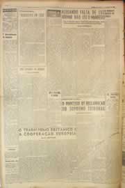 Página do jornal Correio do Ceará de junho de 1950