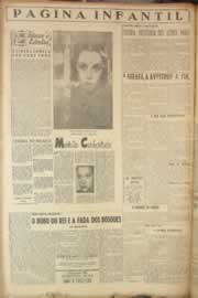 Página do jornal Correio do Ceará de junho de 1950