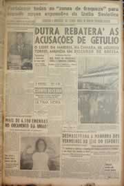 Página do jornal Correio do Ceará de junho de 1950
