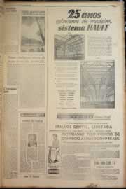 Página do jornal Correio do Ceará de junho de 1950