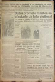 Página do jornal Correio do Ceará de junho de 1950