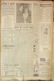 Página do jornal Correio do Ceará de junho de 1950