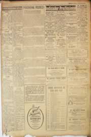 Página do jornal Correio do Ceará de junho de 1950