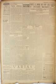 Página do jornal Correio do Ceará de julho de 1950