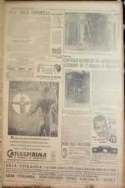 Página do jornal Correio do Ceará de julho de 1950