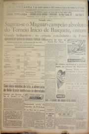 Página do jornal Correio do Ceará de julho de 1950