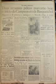 Página do jornal Correio do Ceará de julho de 1950