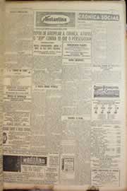 Página do jornal Correio do Ceará de julho de 1950