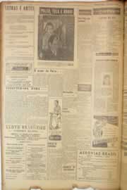 Página do jornal Correio do Ceará de julho de 1950