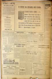 Página do jornal Correio do Ceará de julho de 1950