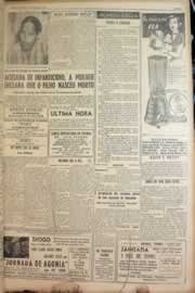 Página do jornal Correio do Ceará de agosto de 1950
