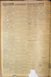 Página do jornal Correio do Ceará de agosto de 1950