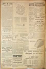 Página do jornal Correio do Ceará de agosto de 1950