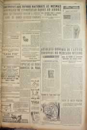 Página do jornal Correio do Ceará de agosto de 1950