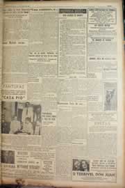 Página do jornal Correio do Ceará de agosto de 1950