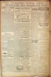 Página do jornal Correio do Ceará de agosto de 1950