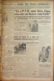 Página do jornal Correio do Ceará de setembro de 1950