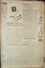 Página do jornal Correio do Ceará de setembro de 1950