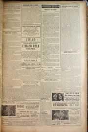 Página do jornal Correio do Ceará de setembro de 1950