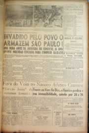 Página do jornal Correio do Ceará de setembro de 1950