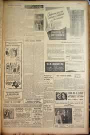 Página do jornal Correio do Ceará de setembro de 1950