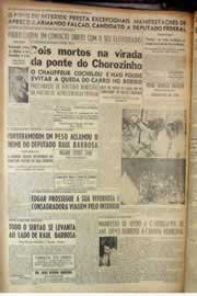 Página do jornal Correio do Ceará de setembro de 1950