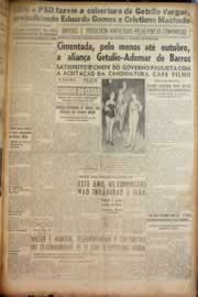 Página do jornal Correio do Ceará de setembro de 1950