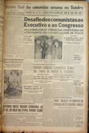 Página do jornal Correio do Ceará de setembro de 1950