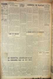 Página do jornal Correio do Ceará de setembro de 1950