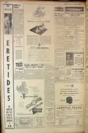 Página do jornal Correio do Ceará de setembro de 1950
