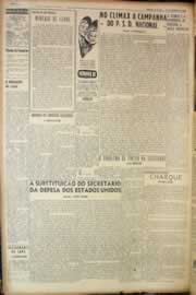 Página do jornal Correio do Ceará de setembro de 1950