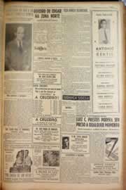 Página do jornal Correio do Ceará de setembro de 1950