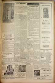 Página do jornal Correio do Ceará de setembro de 1950