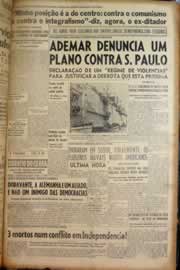 Página do jornal Correio do Ceará de setembro de 1950
