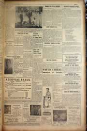 Página do jornal Correio do Ceará de setembro de 1950