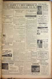 Página do jornal Correio do Ceará de setembro de 1950