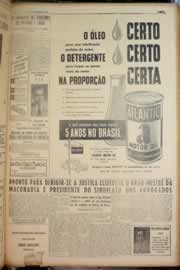 Página do jornal Correio do Ceará de setembro de 1950